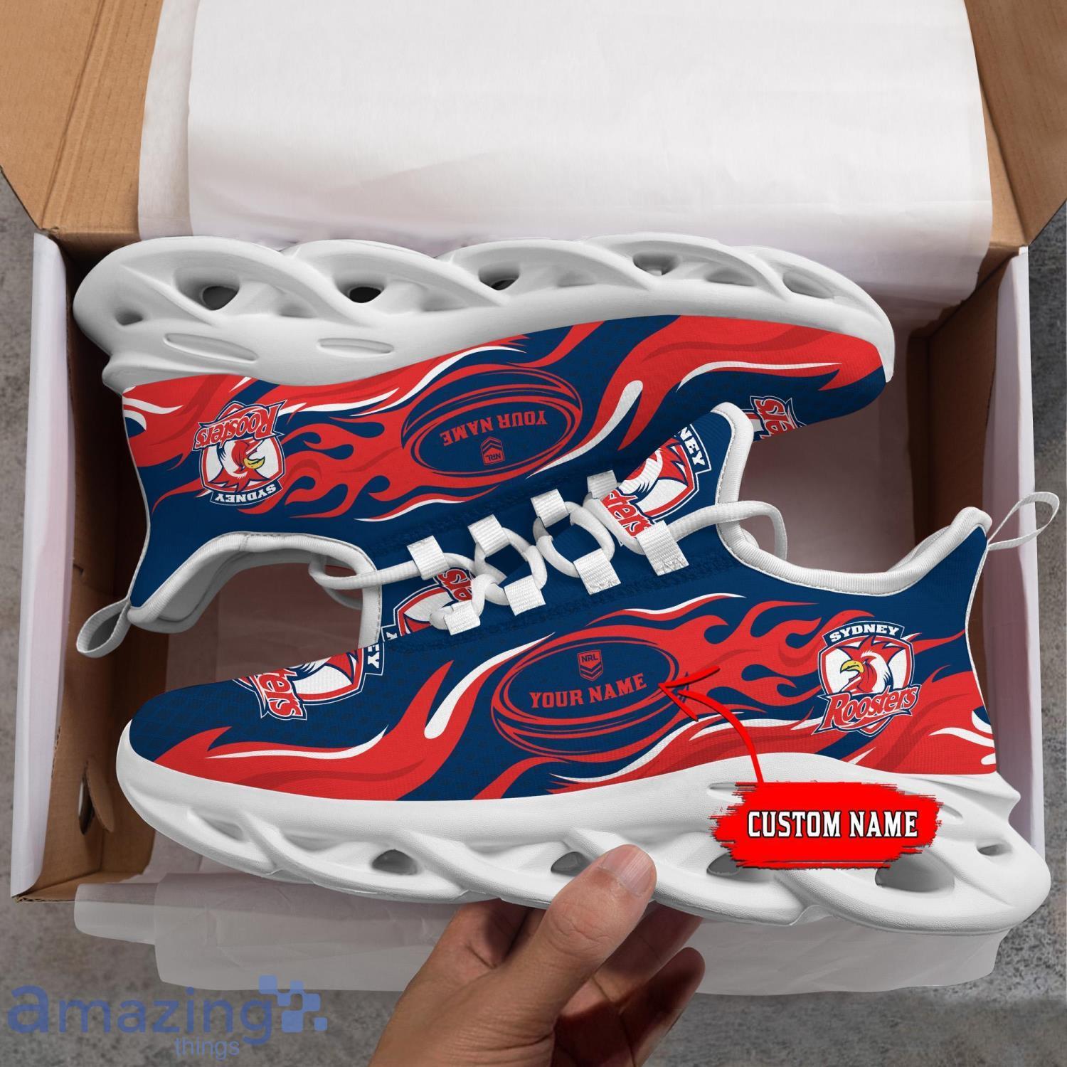 NRL Sydney Roosters Max Soul ShoesUltra Sneakers Sport Gift image NRL Sydney Roosters- Max Soul ShoesUltra Sneakers Sport Gift Product Photo 1