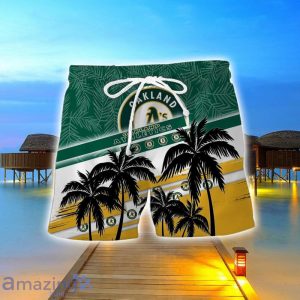 Oakland Athletics Team Hawaii Shirt 3D Aloha Hawaiian Shirt And Shorts Product Photo 2