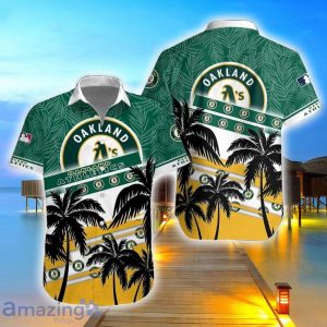 Oakland Athletics Team Hawaii Shirt 3D Aloha Hawaiian Shirt And Shorts Product Photo 1