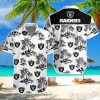 Oakland Raiders Hawaiian Shirt And Short For Fans