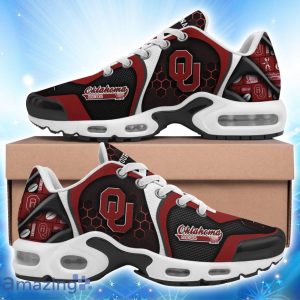 Oklahoma Sooners Personalized Name Air Cushion Sport Shoes Gifts For Men And Women Football Fans Product Photo 2