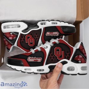 Oklahoma Sooners Personalized Name Air Cushion Sport Shoes Gifts For Men And Women Football Fans Product Photo 3