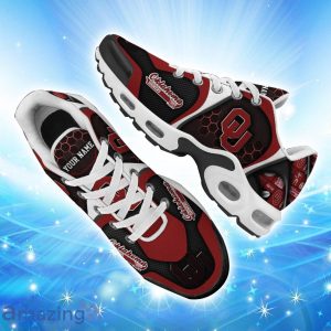 Oklahoma Sooners Personalized Name Air Cushion Sport Shoes Gifts For Men And Women Football Fans Product Photo 1