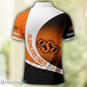 Oklahoma State Cowboys Sport Team Polo Shirt Custom Name Sport Polo Golf Lover Gift image Oklahoma State Cowboys Sport Team Polo Shirt Custom Name Sport Polo Golf Lover Gift Product Photo 2