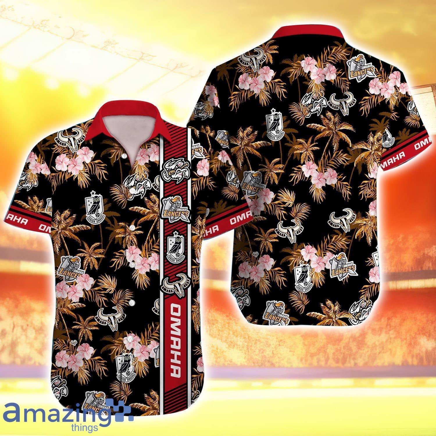 Omaha States Hawaiian Shirt Sport Teams Summer Holiday image Omaha States Hawaiian Shirt Sport Teams Summer Holiday Product Photo 1