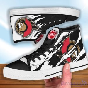 Ottawa Senators High Top Shoes For Fans Product Photo 2