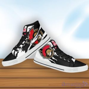Ottawa Senators High Top Shoes For Fans Product Photo 4