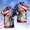 Patriotic American Design With Eagle Golf Personalized Polo Shirt