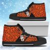Perfect Cross Color Absolutely Nice Bowling Green Falcons High Top Shoes Gift For Big Fans