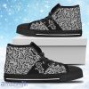 Perfect Cross Color Absolutely Nice Chicago White Sox High Top Shoes Gift For Big Fans