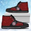 Perfect Cross Color Absolutely Nice Washington Nationals High Top Shoes Gift For Big Fans
