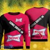 Personalized All Over Printed Sonic Drive-In V1 Ugly Sweater Christmas Gift For Men And Women