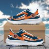 Personalized B Bears Football Team Padded Heightening Air Mesh Running Shoes Sport Custom Name