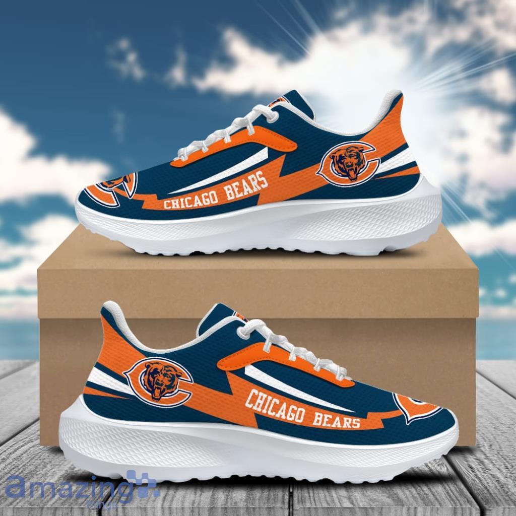 Personalized B Bears Football Team Padded Heightening Air Mesh Running Shoes Sport Custom Name image Personalized B Bears Football Team Padded Heightening Air Mesh Running Shoes Sport Custom Name Product Photo 1
