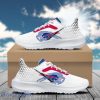 Personalized B Bills Football Team Padded Heightening Air Mesh Running Shoes Sport Custom Name