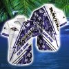 Personalized Baltimore Ravens Logo Tropical Hawaiian Shirt