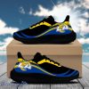 Personalized La Rams Football Team Padded Heightening Air Mesh Running Shoes Sport Custom Name