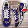 Personalized Name Baltimore Ravens Sneakers Shoes Air Cushion Sport Shoes