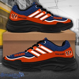 Personalized Name Chicago Bears Chunky Sneaker Sport Shose For Fans Product Photo 2
