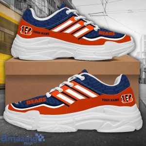 Personalized Name Chicago Bears Chunky Sneaker Sport Shose For Fans Product Photo 3