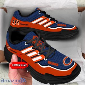Personalized Name Chicago Bears Chunky Sneaker Sport Shose For Fans Product Photo 4