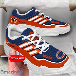 Personalized Name Chicago Bears Chunky Sneaker Sport Shose For Fans Product Photo 1