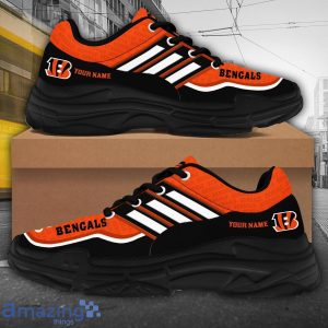 Personalized Name Cincinnati Bengals Chunky Sneaker Sport Shose For Fans Product Photo 2