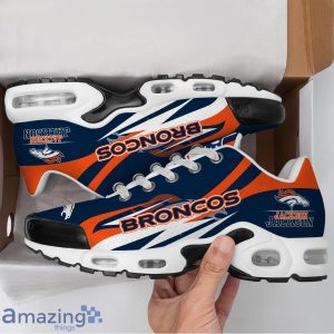 Personalized Name Denver Broncos Sneakers Shoes Air Cushion Sport Shoes image Personalized Name Denver Broncos Sneakers Shoes Air Cushion Sport Shoes Product Photo 3