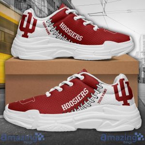 Personalized Name Indiana Hoosiers Ncaa Personalized Chunky Shoes For Men And Women Gift Product Photo 3