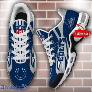 Personalized Name Indianapolis Colts Sneakers Shoes Air Cushion Sport Shoes image Personalized Name Indianapolis Colts Sneakers Shoes Air Cushion Sport Shoes Product Photo 2