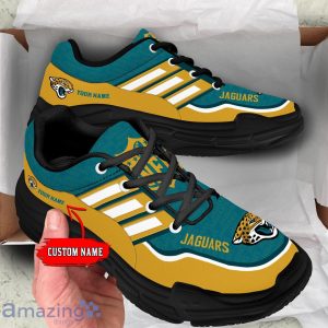 Personalized Name Jacksonville Jaguars Chunky Sneaker Sport Shose For Fans image Personalized Name Jacksonville Jaguars Chunky Sneaker Sport Shose For Fans Product Photo 4