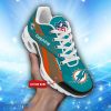 Personalized Name Miami Dolphins Air Cushion Sport Shoes TN Shoes For Men And Women