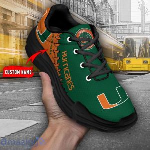 Personalized Name Miami Hurricanes Ncaa Personalized Chunky Shoes For Men And Women Gift Product Photo 2