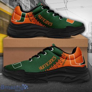 Personalized Name Miami Hurricanes Ncaa Personalized Chunky Shoes For Men And Women Gift Product Photo 4