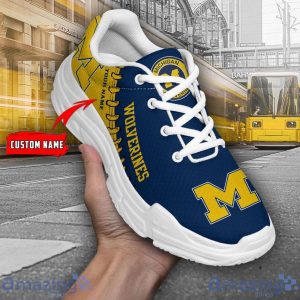 Personalized Name Michigan Wolverines Ncaa Personalized Chunky Shoes For Men And Women Gift Product Photo 1
