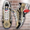 Personalized Name New Orleans Saints Sneakers Shoes Air Cushion Sport Shoes