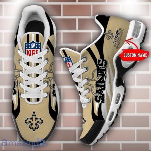 Personalized Name New Orleans Saints Sneakers Shoes Air Cushion Sport Shoes Product Photo 1