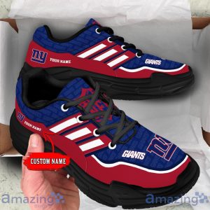 Personalized Name New York Giants Chunky Sneaker Sport Shose For Fans Product Photo 4