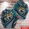 Personalized Name NFL Jacksonville Jaguars  Flower Pattern 3D Hoodie
