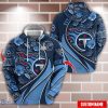 Personalized Name NFL Tennessee Titans  Flower Pattern 3D Hoodie