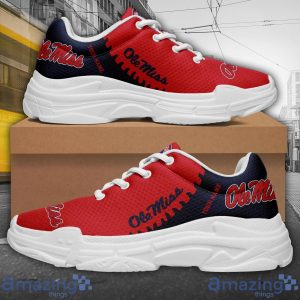 Personalized Name Ole Miss Rebels Ncaa Personalized Chunky Shoes For Men And Women Gift Product Photo 3