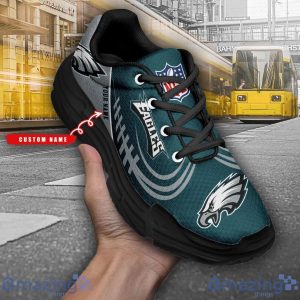 Personalized Name Philadelphia Eagles Personalized Chunky Shoes Trendy Sneakers For Men And Women Product Photo 3