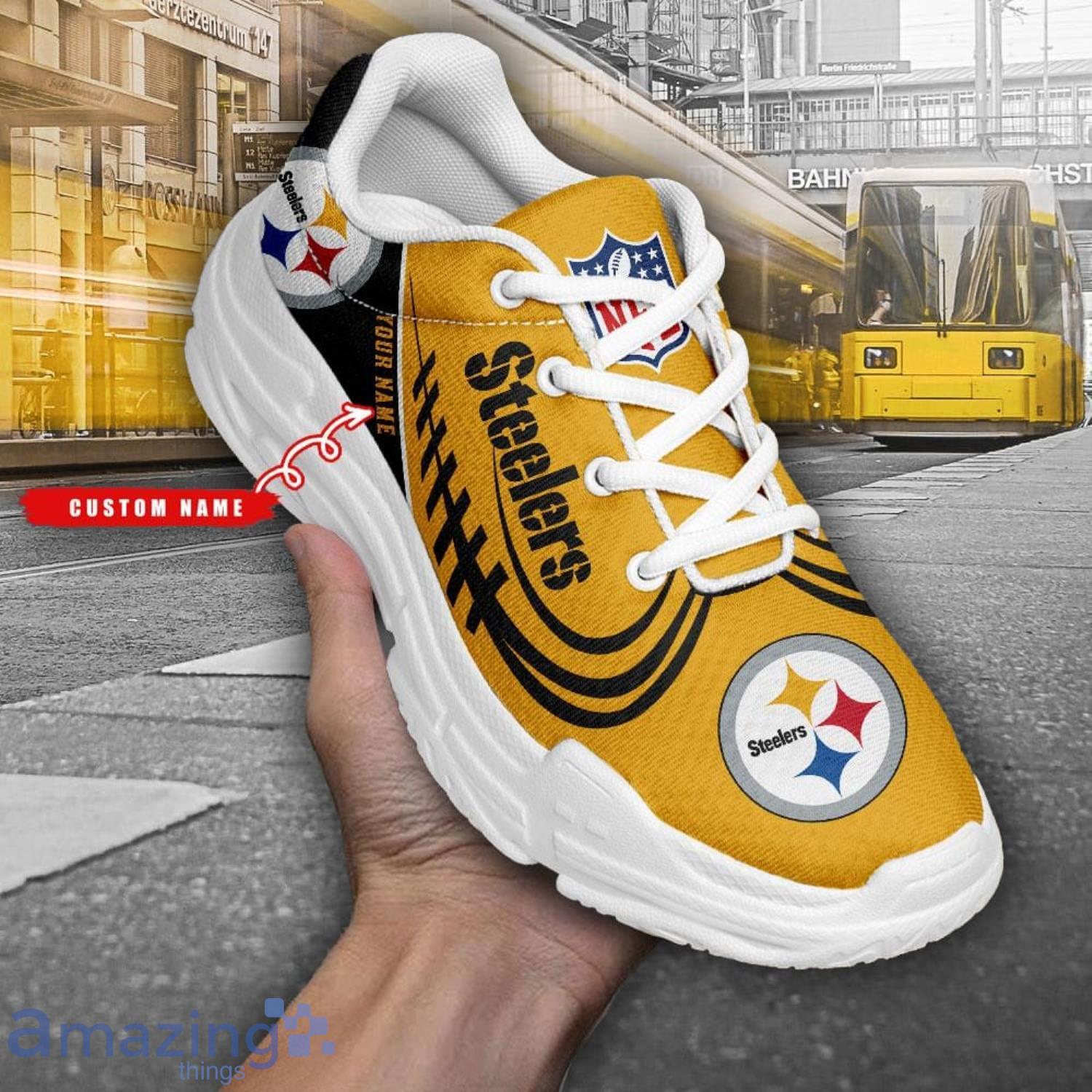 Custom store steelers shoes