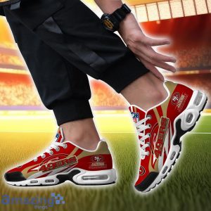 Personalized Name San Francisco 49ers Sneakers Shoes Air Cushion Sport Shoes Product Photo 4