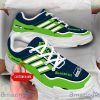 Personalized Name Seattle Seahawks Chunky Sneaker Sport Shose For Fans