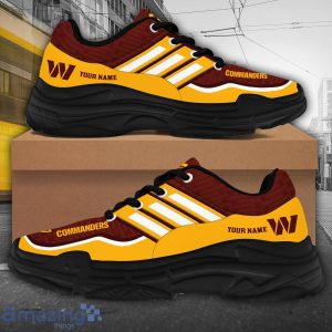 Personalized Name Washington Commanders Chunky Sneaker Sport Shose For Fans image Personalized Name Washington Commanders Chunky Sneaker Sport Shose For Fans Product Photo 2