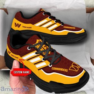 Personalized Name Washington Commanders Chunky Sneaker Sport Shose For Fans image Personalized Name Washington Commanders Chunky Sneaker Sport Shose For Fans Product Photo 4