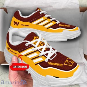 Personalized Name Washington Commanders Chunky Sneaker Sport Shose For Fans Product Photo 1