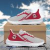 Personalized Tamp Buccane Football Team Padded Heightening Air Mesh Running Shoes Sport Custom Name