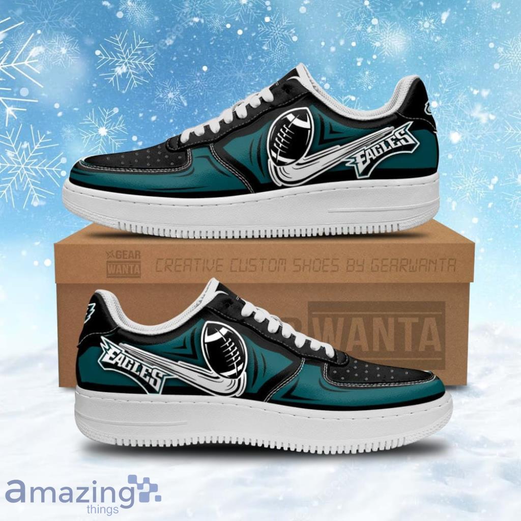 Philadelphia Eagles Air Shoes Custom NAF Sneakers For Fans image Philadelphia Eagles Air Shoes Custom NAF Sneakers For Fans Product Photo 1